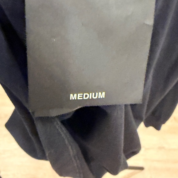 Fear of God Eternal Heavy Long Sleeve T Shirt Black Mens Medium NWT - Picture 14 of 15